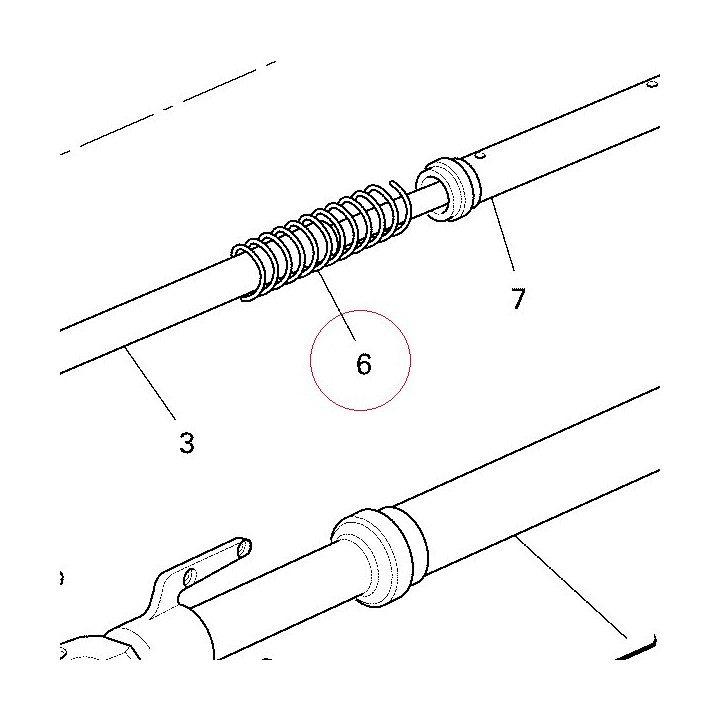 Fork spring 34911831A
