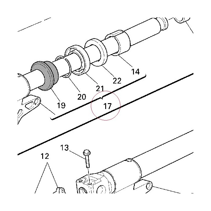 Complete right slider 34911921A
