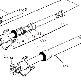 Complete left slider 34912031A
