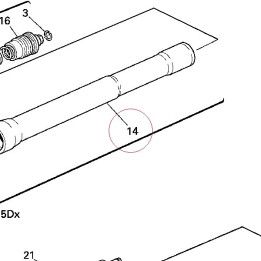 Fork outer tube 34912041A