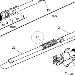 Fork spring 34912061A