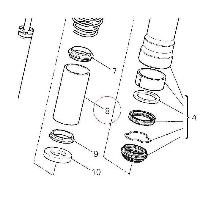 Pre-load sleeve 34912191A