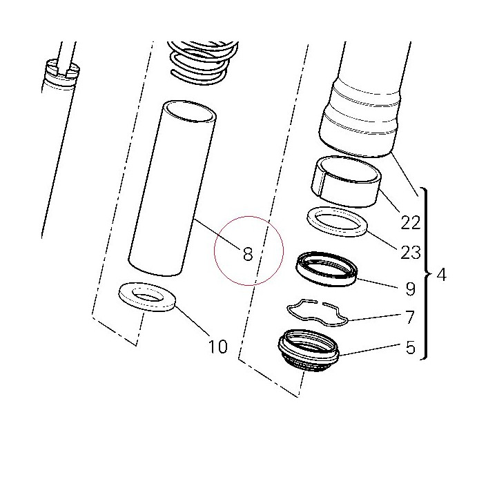 Preload tube 34912481A