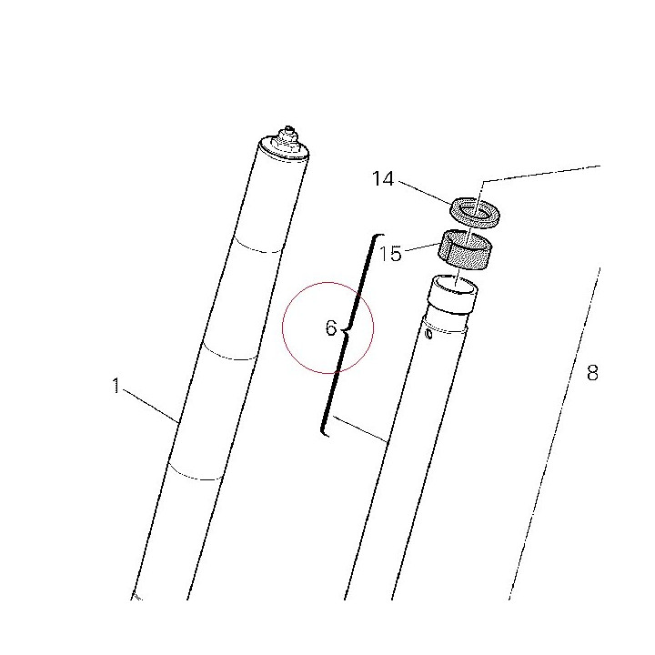 Complete right slider 34912511A