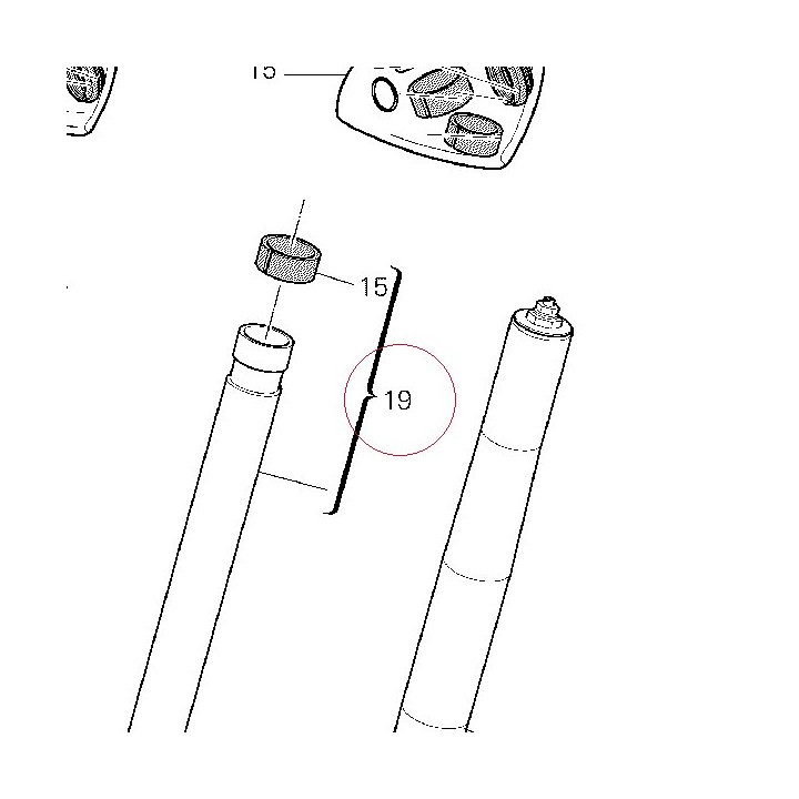 Complete left slider 34912521A