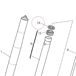 Washer, rubber 34912601A