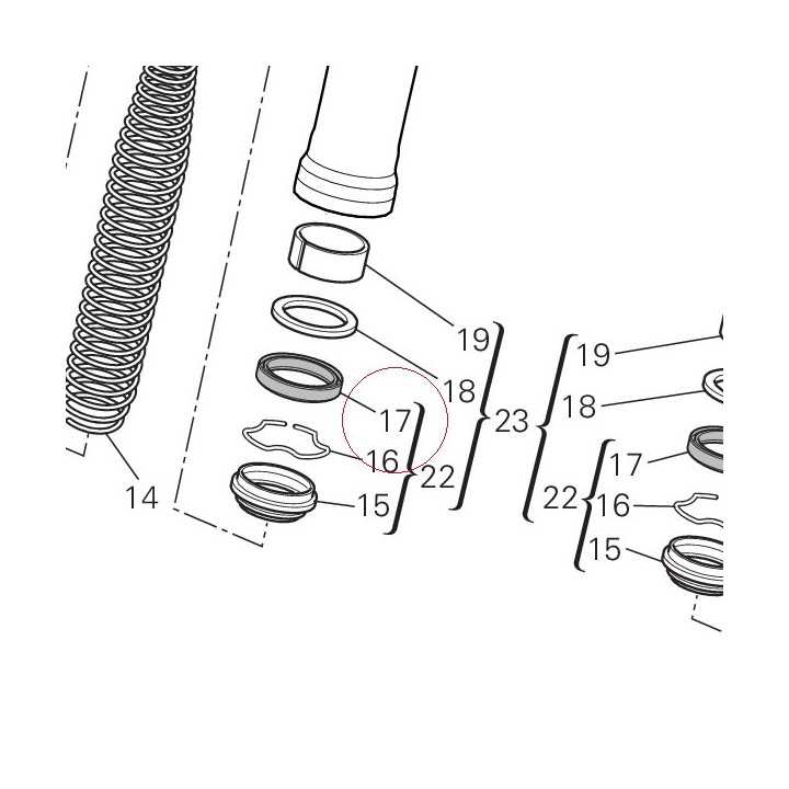 Oil seal 34912781A