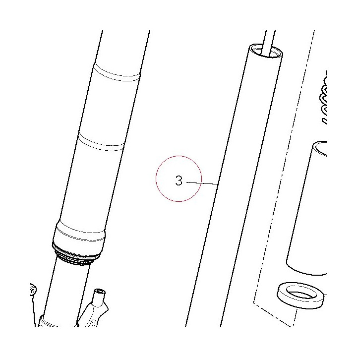 Complete right slider 34912951A