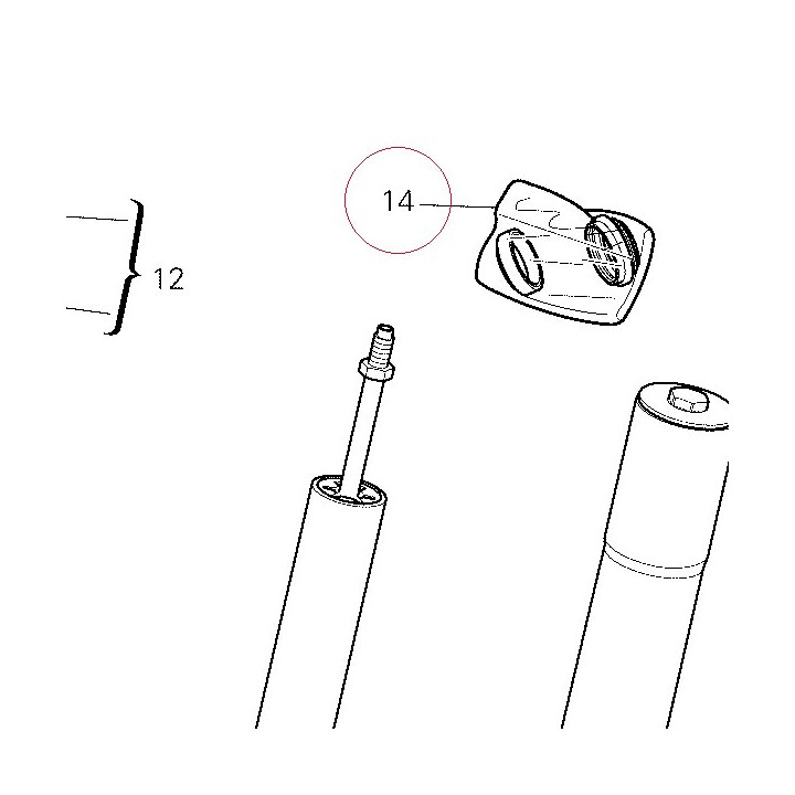 Seal set, front fork 34913001A