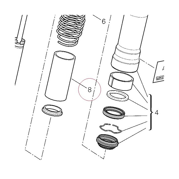 Preload tube 34913061A