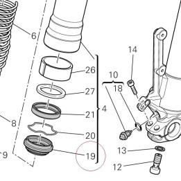 Dust scraper 34913191A