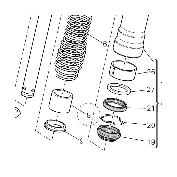 Pre-load sleeve 34913261A