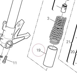 Preload tube 34913461A