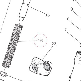 Fork spring 34914491A