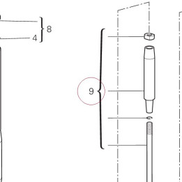 Complete pumping element, left 34920351A