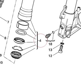 Fork outer tube 34920451A