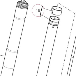 Complete right slider 34920701A
