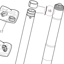 Complete left slider 34920711A