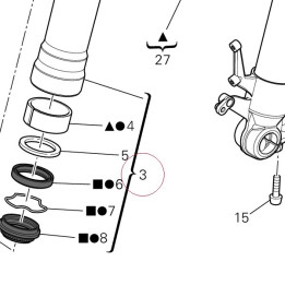 Stanchion tube 34921191A