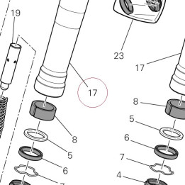 Stanchion tube 34921601A
