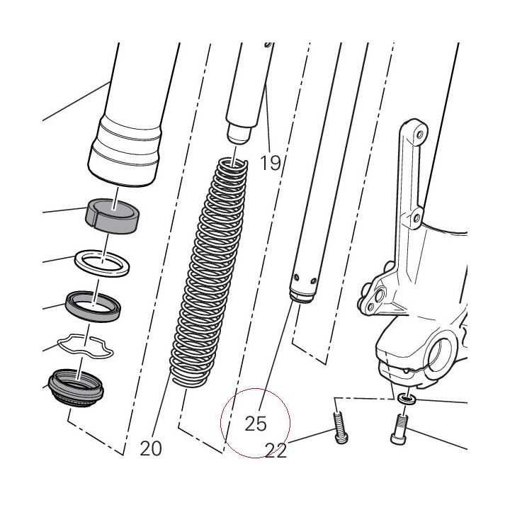 Complete pumping element, left 34921731A