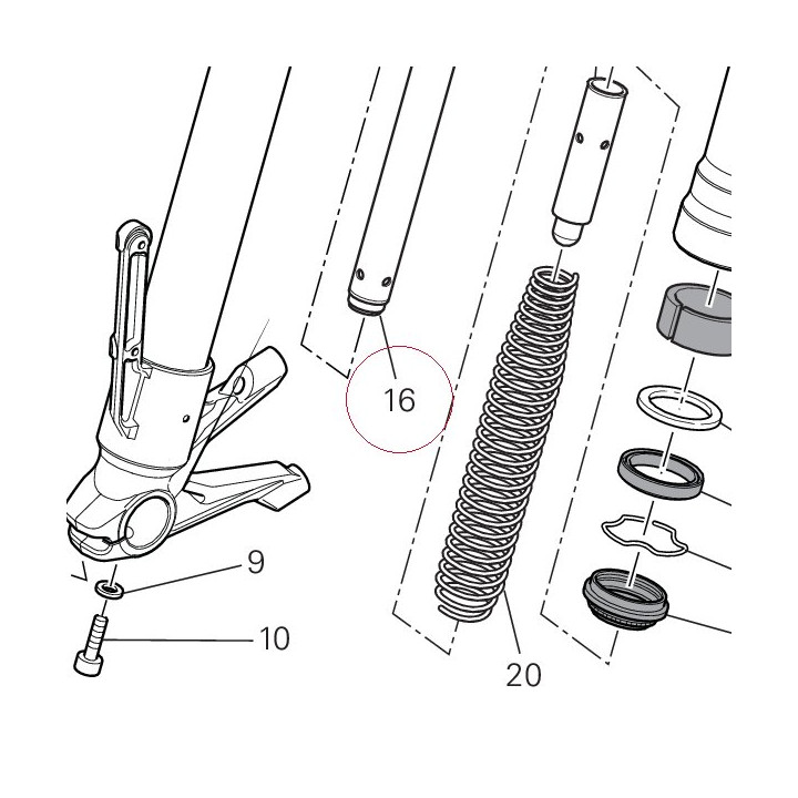 Plunger assembly 34921841A