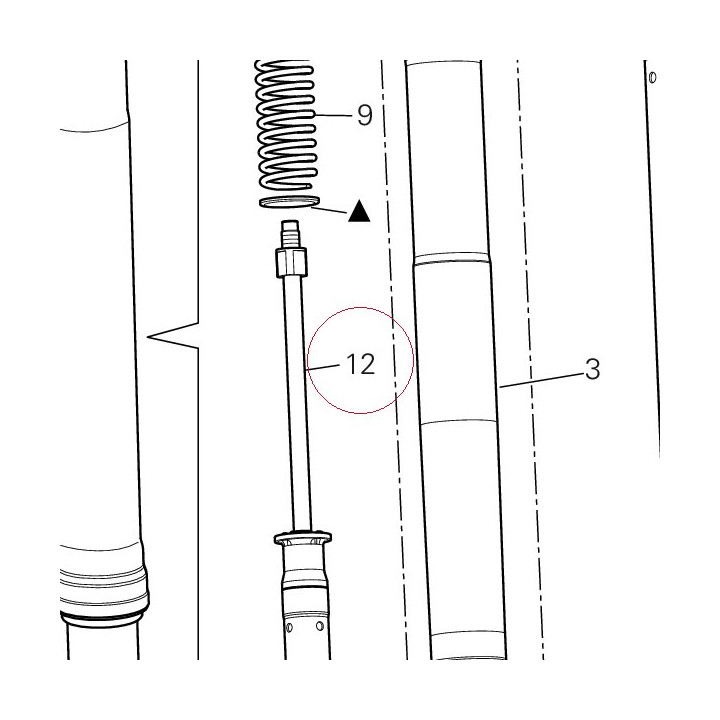 Cylinder-set-fork, right 34921991A