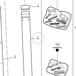 Complete right slider 34922001A