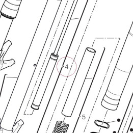 Complete pumping element, right 34922041A
