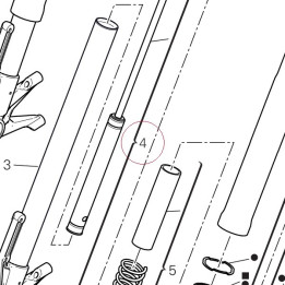 Complete pumping element, right 34922271A