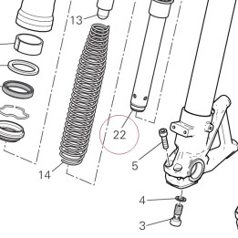 Complete pumping element, left 34922391A