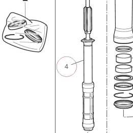 Cylinder-set-fork, left 34922891A