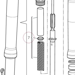 Fork spring kit 34922921A