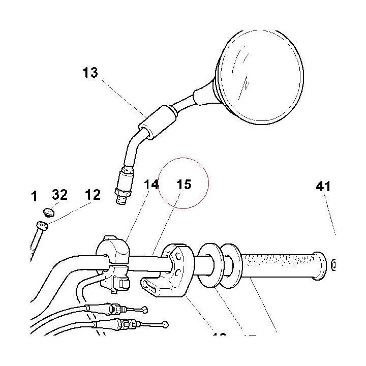 Handlebar 36010121G