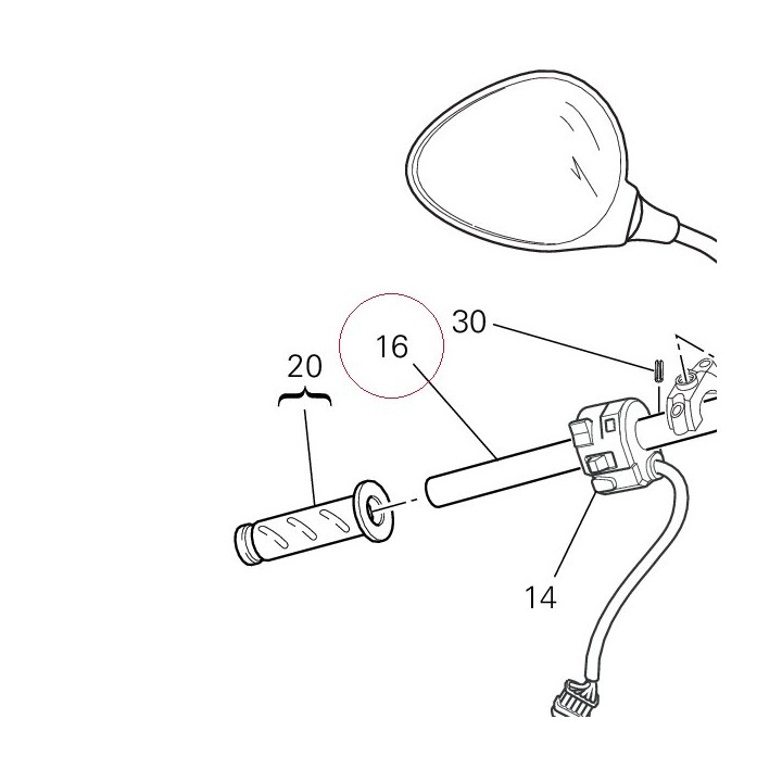 Handlebar 36010451B
