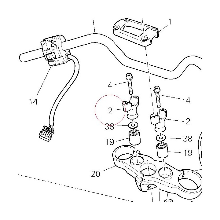 Holder, handle lower 36010911A