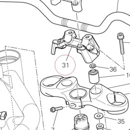 Single u-bolt bottom 36011011A