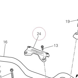 Single u-bolt 36011131B