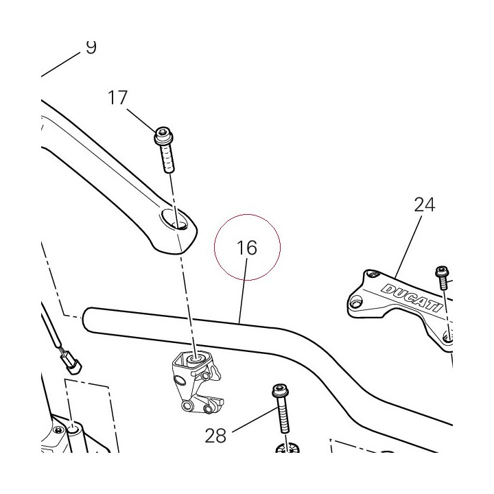 Handlebar 36011231AB