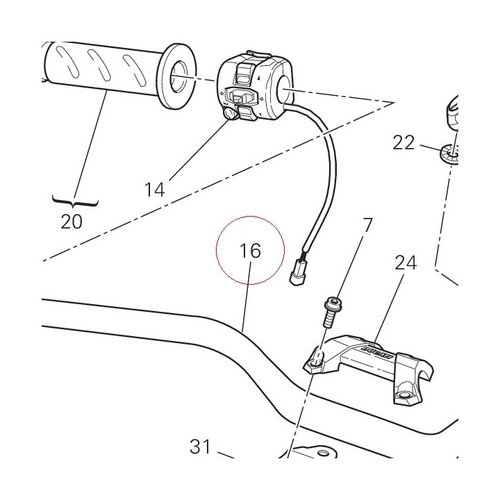 Handlebar 36011362AA