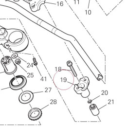 Holder, handle lower 36011441AB