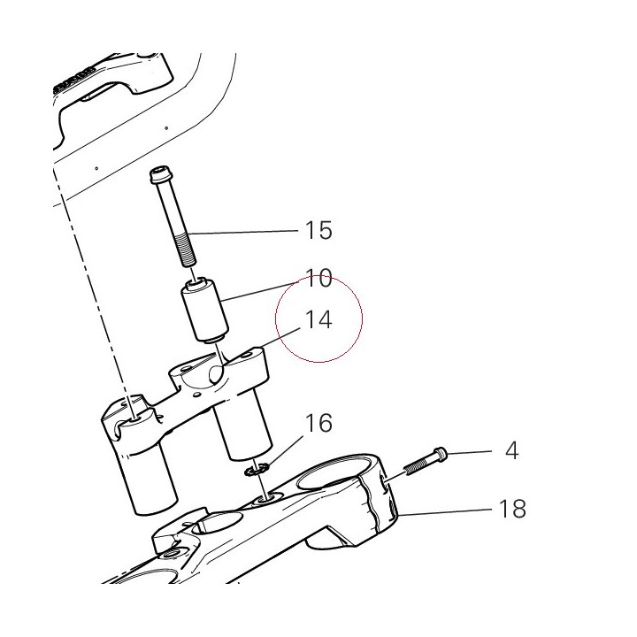 Holder, handle lower 36011792AA