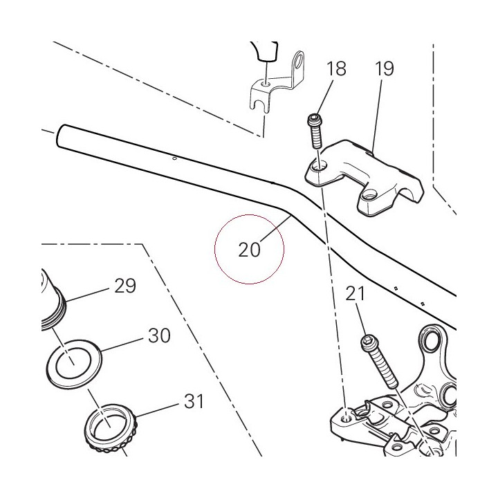 Handlebar 36012111AA