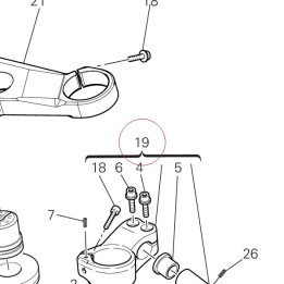 Right half-handlebar 36020881A