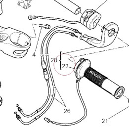 Right grip heater 36110081A