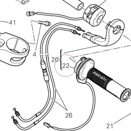Right grip heater 36110091A
