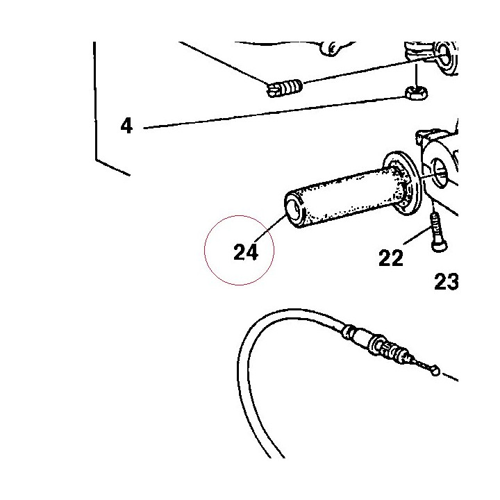 Grips, pair 36140021A