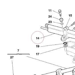 Steering damper 36410034A