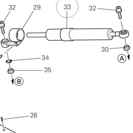 Steering damper 36420071B