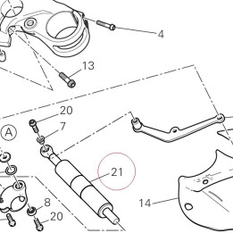 Steering damper 36420172A